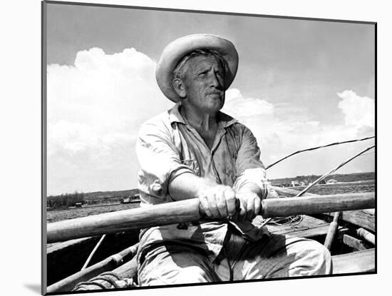 The Old Man And The Sea, Spencer Tracy, 1958-null-Mounted Photo