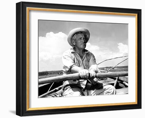 The Old Man And The Sea, Spencer Tracy, 1958-null-Framed Photo