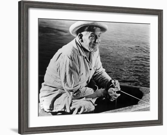 The Old Man And The Sea, Spencer Tracy, 1958-null-Framed Photo