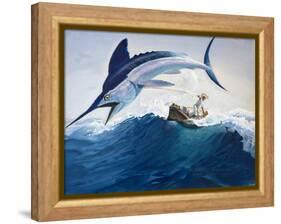 The Old Man and the Sea-Harry G. Seabright-Framed Premier Image Canvas