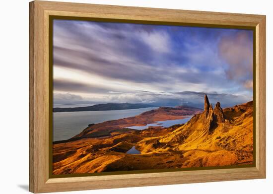 The Old Man of Storr at Dawn Sunrise-Neale Clark-Framed Premier Image Canvas