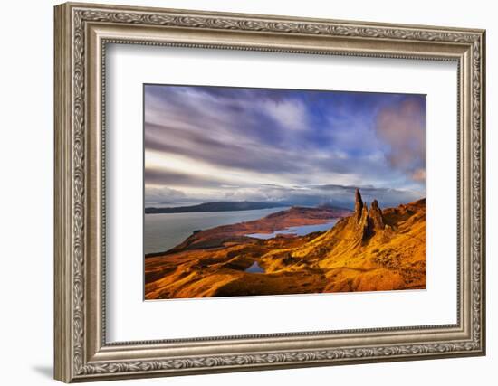 The Old Man of Storr at Dawn Sunrise-Neale Clark-Framed Photographic Print