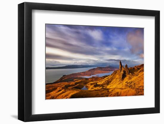 The Old Man of Storr at Dawn Sunrise-Neale Clark-Framed Photographic Print