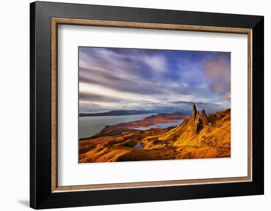 The Old Man of Storr at Dawn Sunrise-Neale Clark-Framed Photographic Print