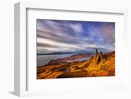 The Old Man of Storr at Dawn Sunrise-Neale Clark-Framed Photographic Print