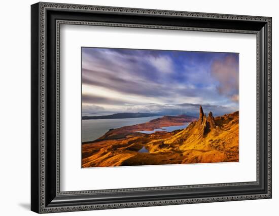 The Old Man of Storr at Dawn Sunrise-Neale Clark-Framed Photographic Print