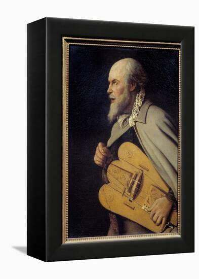 The Old Man. Painting by Georges De La Tour (1593-1652), 17Th Century. Oil on Canvas. Dim: 0.85 X 0-Georges De La Tour-Framed Premier Image Canvas