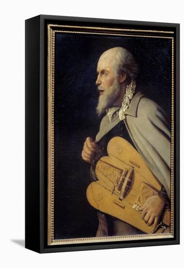 The Old Man. Painting by Georges De La Tour (1593-1652), 17Th Century. Oil on Canvas. Dim: 0.85 X 0-Georges De La Tour-Framed Premier Image Canvas