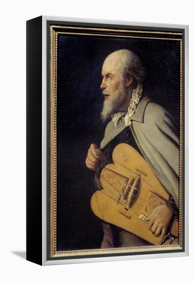 The Old Man. Painting by Georges De La Tour (1593-1652), 17Th Century. Oil on Canvas. Dim: 0.85 X 0-Georges De La Tour-Framed Premier Image Canvas