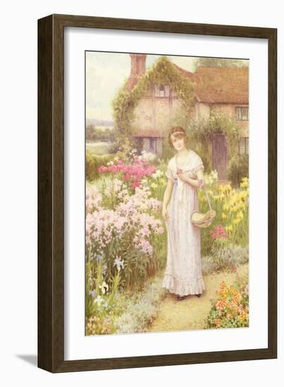 The Old Manse Garden-William Affleck-Framed Giclee Print