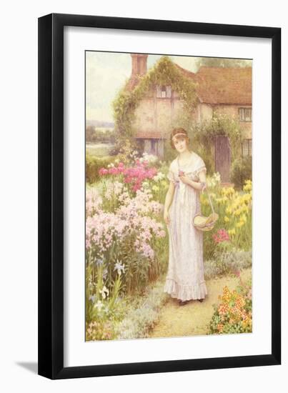 The Old Manse Garden-William Affleck-Framed Giclee Print