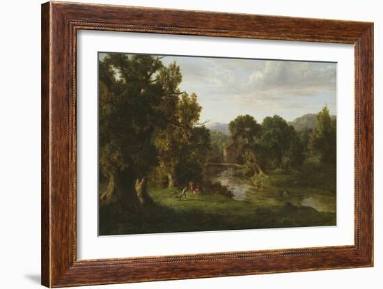 The Old Mill, 1849-George Inness Snr.-Framed Giclee Print