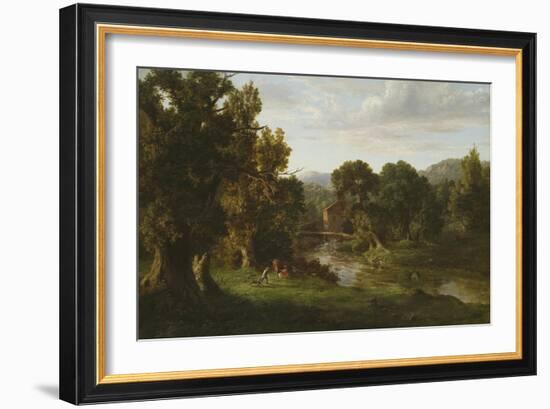 The Old Mill, 1849-George Inness Snr.-Framed Giclee Print