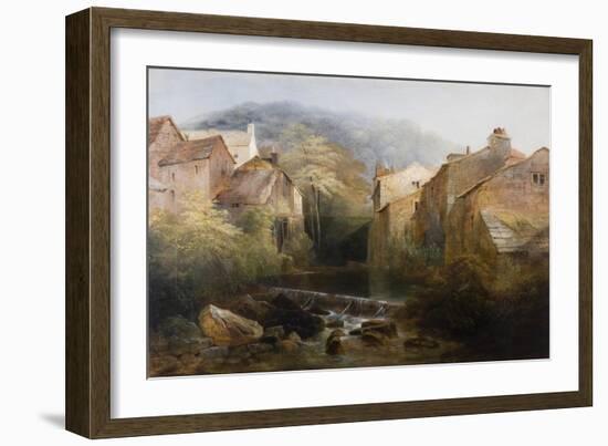 The Old Mill, Ambleside, Cumbria, C.1822-Thomas Miles Richardson-Framed Giclee Print
