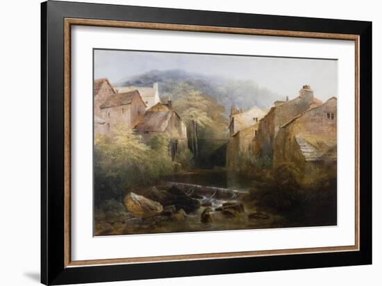The Old Mill, Ambleside, Cumbria, C.1822-Thomas Miles Richardson-Framed Giclee Print