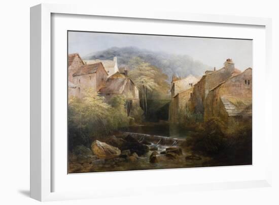 The Old Mill, Ambleside, Cumbria, C.1822-Thomas Miles Richardson-Framed Giclee Print