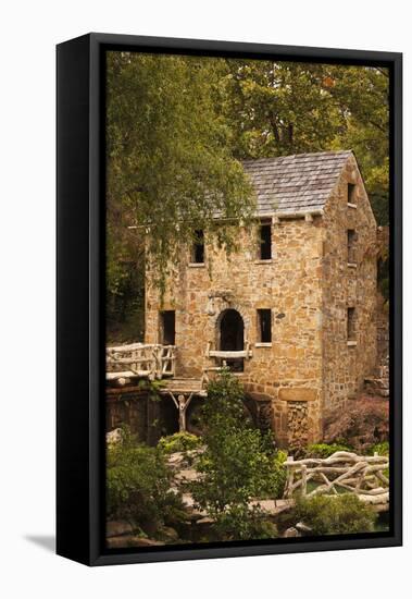 The Old Mill, Gone with the Wind, Little Rock, Arkansas, USA-Walter Bibikow-Framed Premier Image Canvas