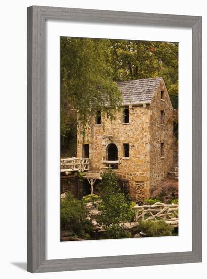 The Old Mill, Gone with the Wind, Little Rock, Arkansas, USA-Walter Bibikow-Framed Photographic Print