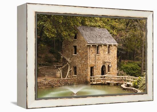 The Old Mill, Gone with the Wind, Little Rock, Arkansas, USA-Walter Bibikow-Framed Premier Image Canvas