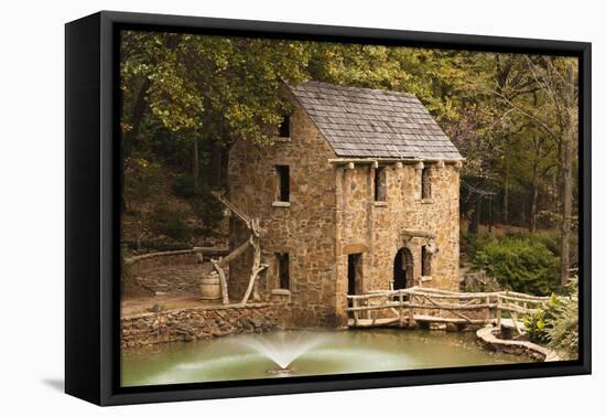 The Old Mill, Gone with the Wind, Little Rock, Arkansas, USA-Walter Bibikow-Framed Premier Image Canvas