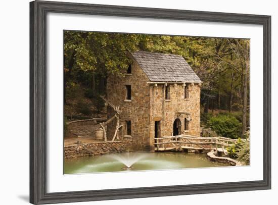 The Old Mill, Gone with the Wind, Little Rock, Arkansas, USA-Walter Bibikow-Framed Photographic Print