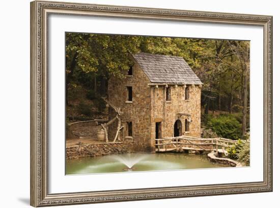 The Old Mill, Gone with the Wind, Little Rock, Arkansas, USA-Walter Bibikow-Framed Photographic Print