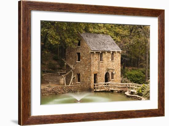 The Old Mill, Gone with the Wind, Little Rock, Arkansas, USA-Walter Bibikow-Framed Photographic Print