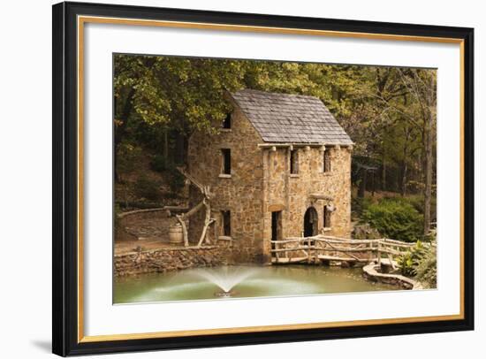 The Old Mill, Gone with the Wind, Little Rock, Arkansas, USA-Walter Bibikow-Framed Photographic Print