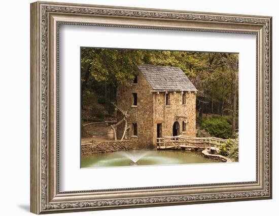 The Old Mill, Gone with the Wind, Little Rock, Arkansas, USA-Walter Bibikow-Framed Photographic Print