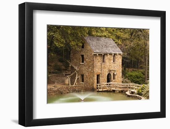 The Old Mill, Gone with the Wind, Little Rock, Arkansas, USA-Walter Bibikow-Framed Photographic Print