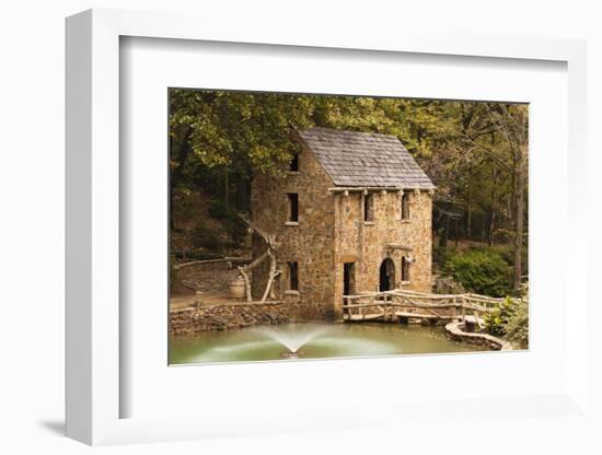 The Old Mill, Gone with the Wind, Little Rock, Arkansas, USA-Walter Bibikow-Framed Photographic Print