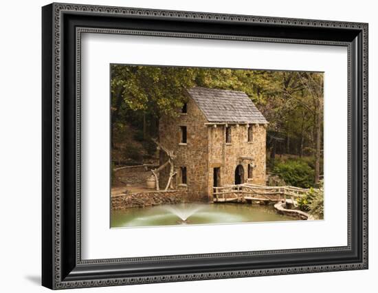 The Old Mill, Gone with the Wind, Little Rock, Arkansas, USA-Walter Bibikow-Framed Photographic Print