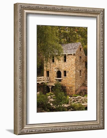 The Old Mill, Gone with the Wind, Little Rock, Arkansas, USA-Walter Bibikow-Framed Photographic Print