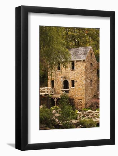 The Old Mill, Gone with the Wind, Little Rock, Arkansas, USA-Walter Bibikow-Framed Photographic Print