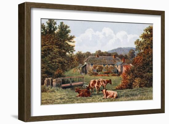 The Old Mill, Lyme Regis-Alfred Robert Quinton-Framed Giclee Print