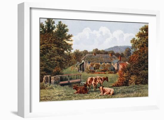 The Old Mill, Lyme Regis-Alfred Robert Quinton-Framed Giclee Print