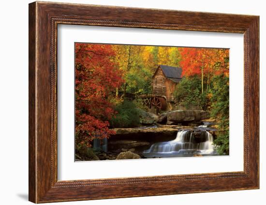 The Old Mill-null-Framed Art Print