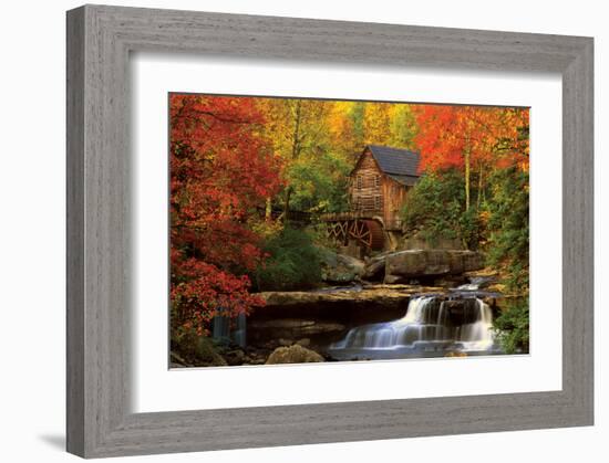 The Old Mill-null-Framed Art Print