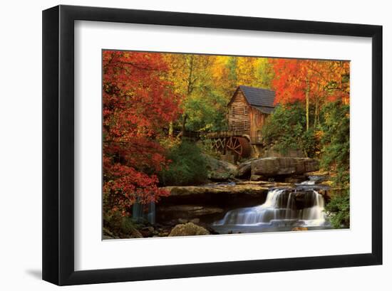 The Old Mill-null-Framed Art Print