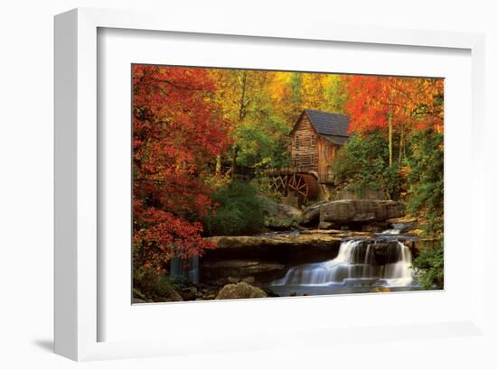 The Old Mill-null-Framed Art Print