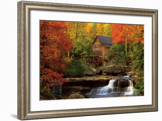 The Old Mill-null-Framed Art Print