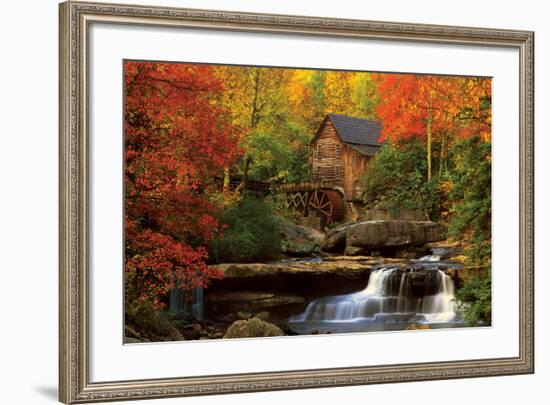 The Old Mill-null-Framed Art Print