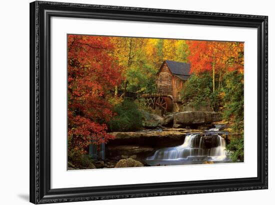 The Old Mill-null-Framed Art Print