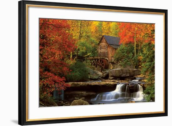 The Old Mill-null-Framed Art Print