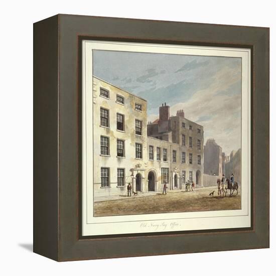 The Old Navy Pay Office, Old Broad Street, City of London, 1811-George Sidney Shepherd-Framed Premier Image Canvas