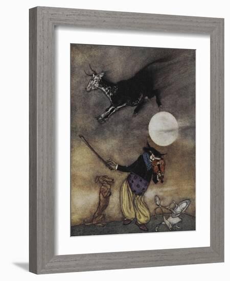 The Old Nursery Rhymes-Arthur Rackham-Framed Giclee Print