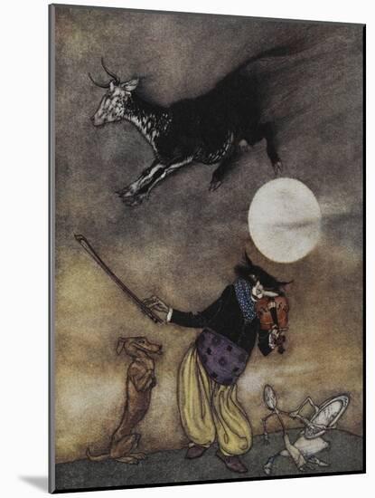 The Old Nursery Rhymes-Arthur Rackham-Mounted Giclee Print