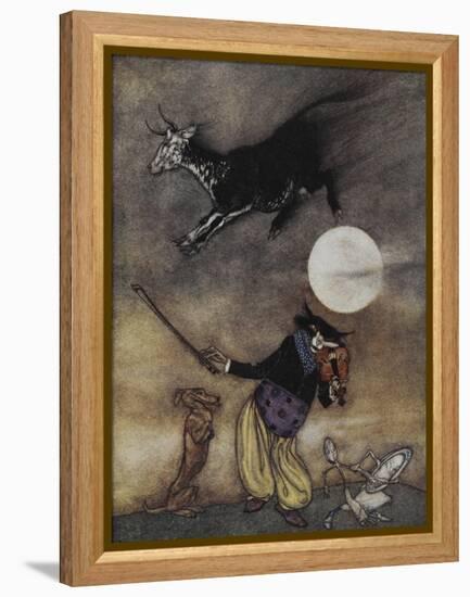 The Old Nursery Rhymes-Arthur Rackham-Framed Premier Image Canvas