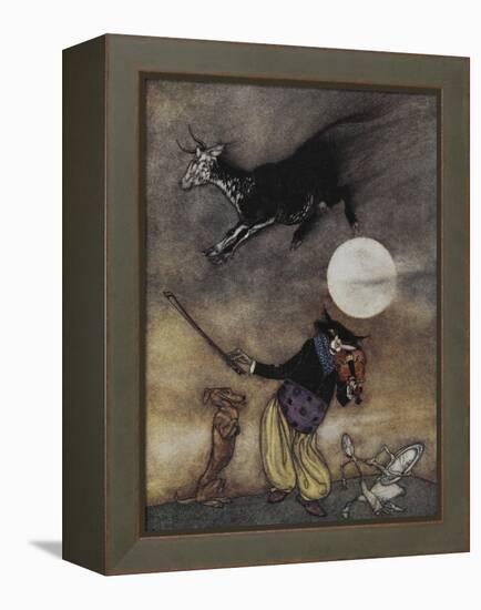 The Old Nursery Rhymes-Arthur Rackham-Framed Premier Image Canvas