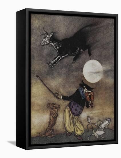 The Old Nursery Rhymes-Arthur Rackham-Framed Premier Image Canvas